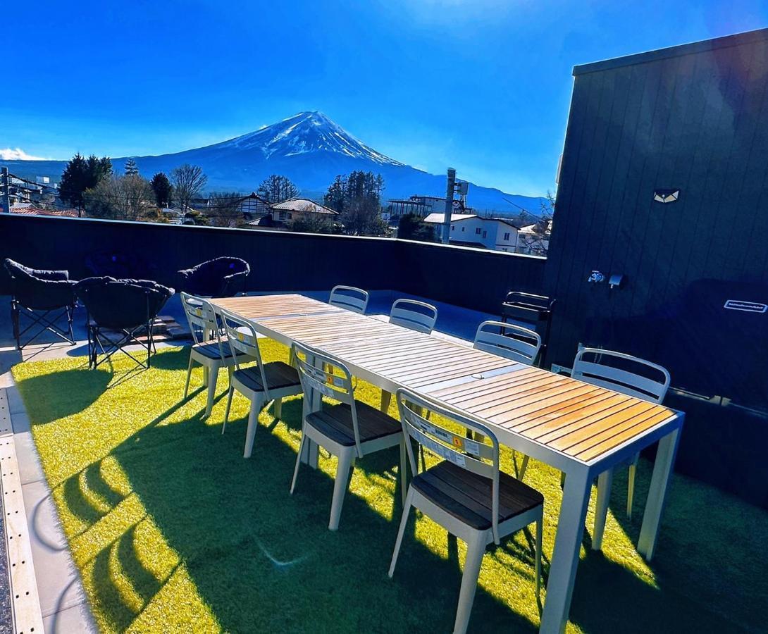 ヴィラ山間堂premier Garden Villa Bbq Bonfire Fuji View Annovillas Sankando Fujikawaguchiko Eksteriør bilde