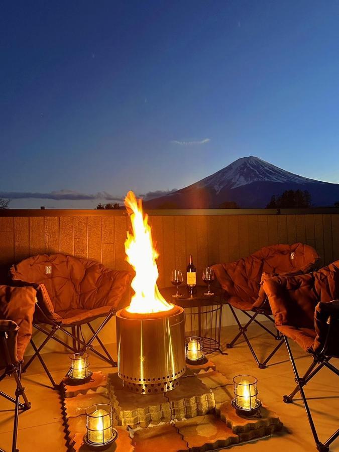 ヴィラ山間堂premier Garden Villa Bbq Bonfire Fuji View Annovillas Sankando Fujikawaguchiko Eksteriør bilde